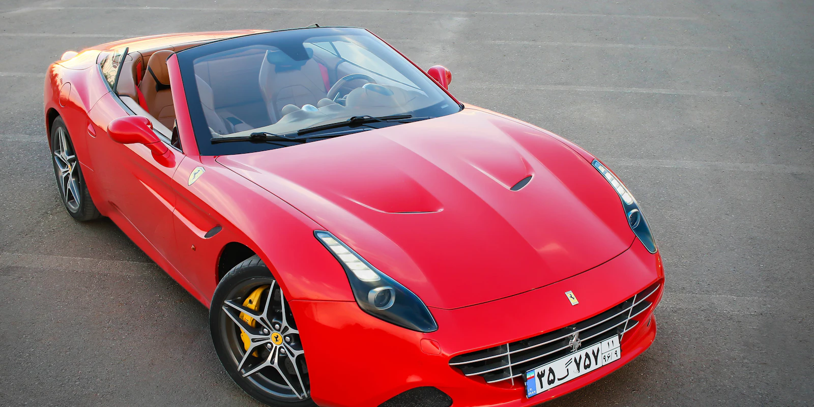 Red Ferrari California T