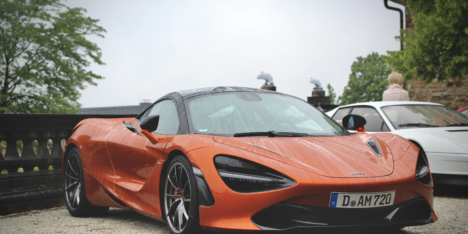 Orange McLaren 720S